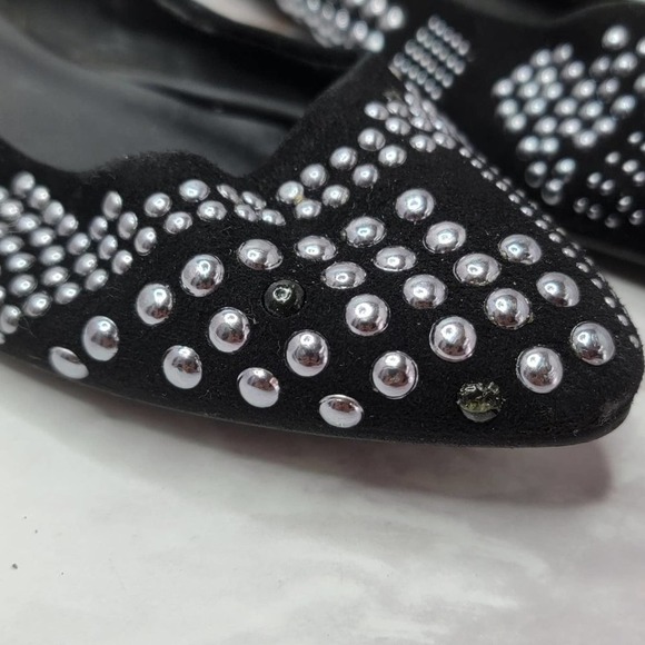 Kelsi Dagger Pointed toes studded flats 7.5 - Picture 4 of 14